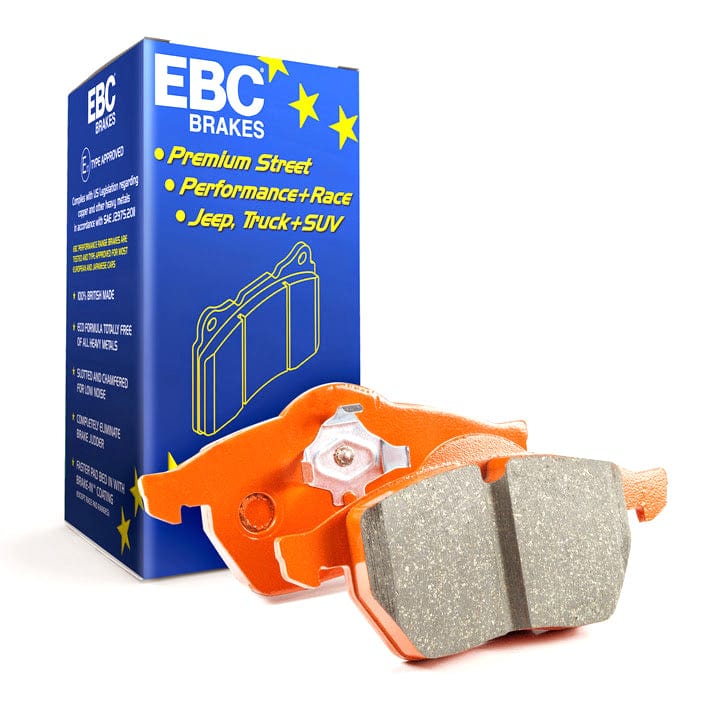 EBC Orangestuff Rear Brake Pads | 2018+ Porsche Cayenne (3rd Gen) 3.0L Turbo