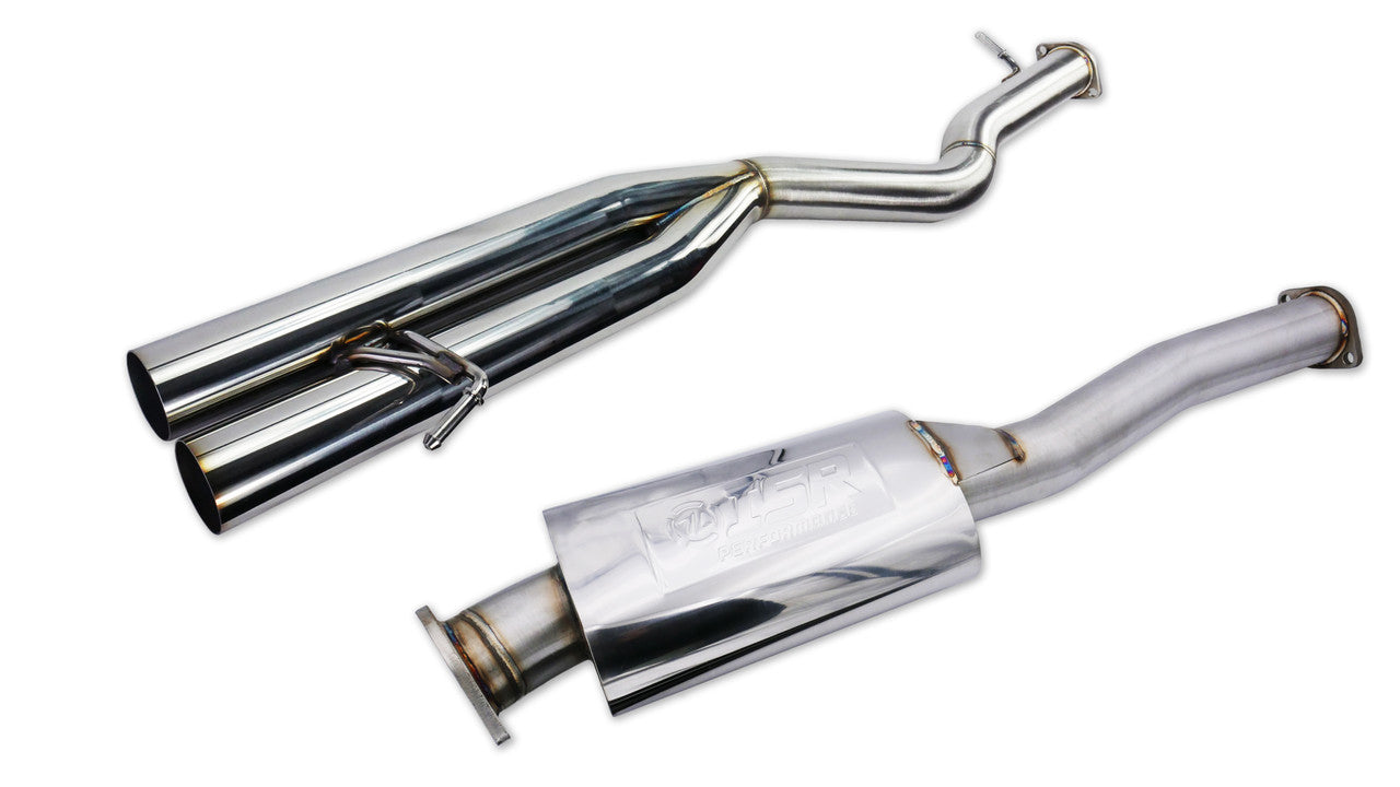 ISR IS-EPDUAL-G35S03 Dual Tip Exhaust For Infiniti G35 RWD Sedan (03-04)