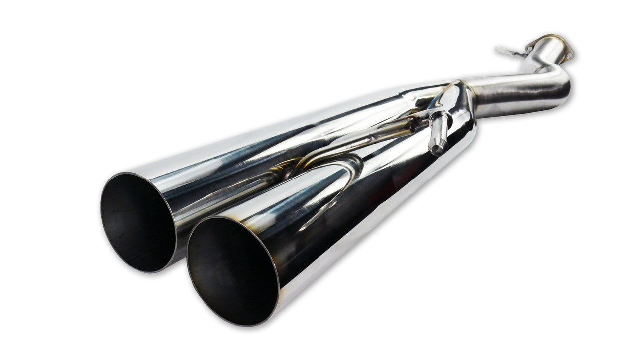 ISR IS-EPDUAL-G35S03 Dual Tip Exhaust For Infiniti G35 RWD Sedan (03-04)