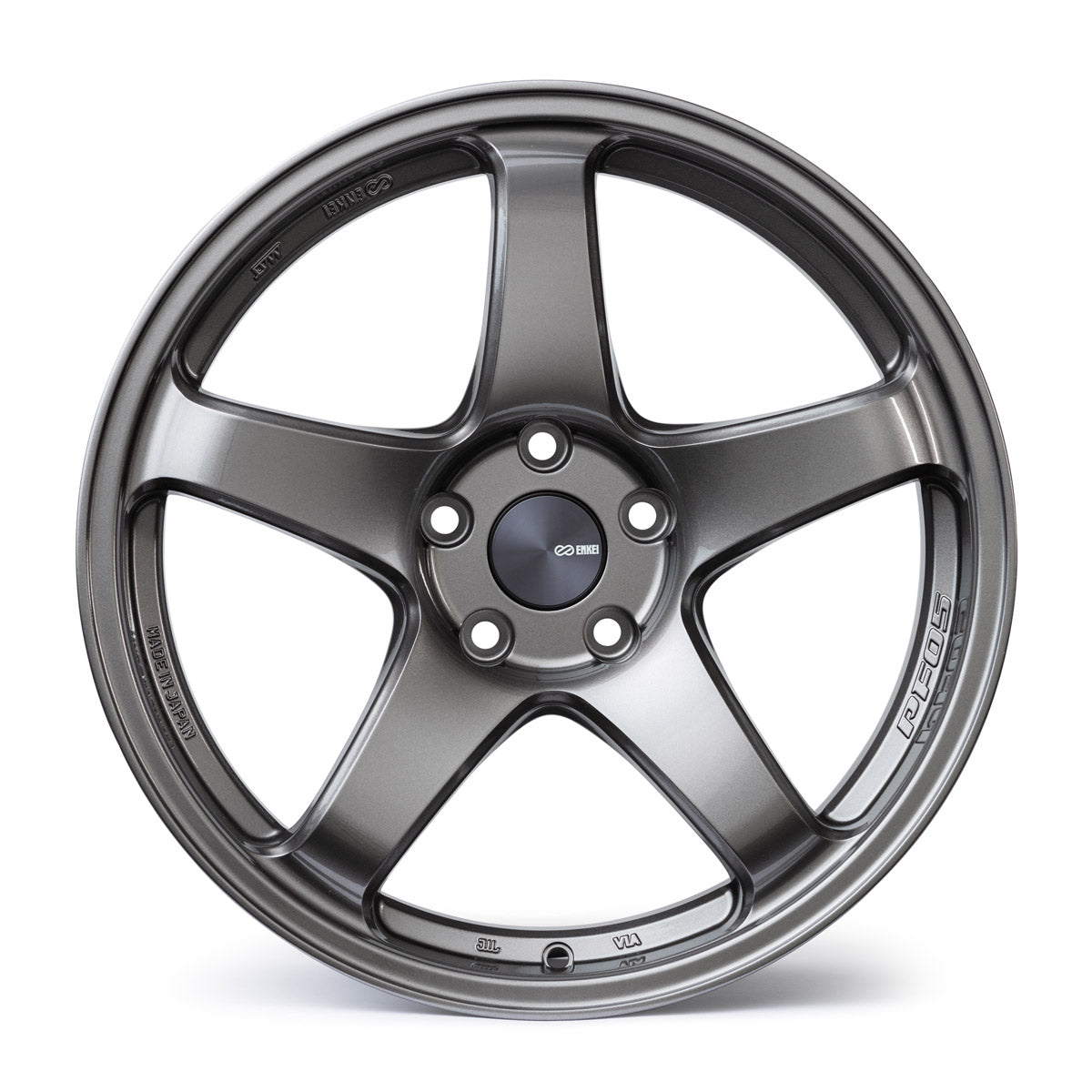 Enkei PF05 Dark Silver | 15x8" +25mm | 4x100mm Wheel