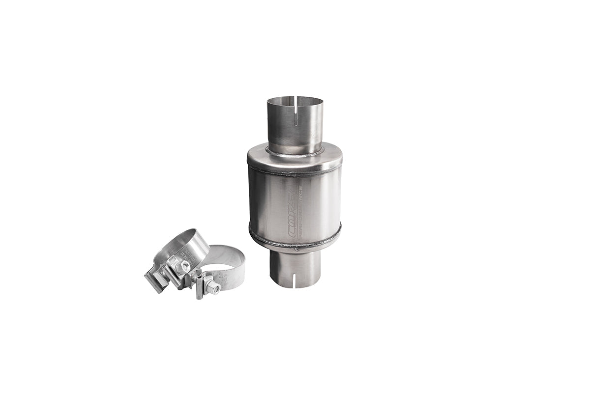 CORSA Slip Fit / 2.75 in Packed Resonator | 2-3 dB (PKM2007, PKM2006)