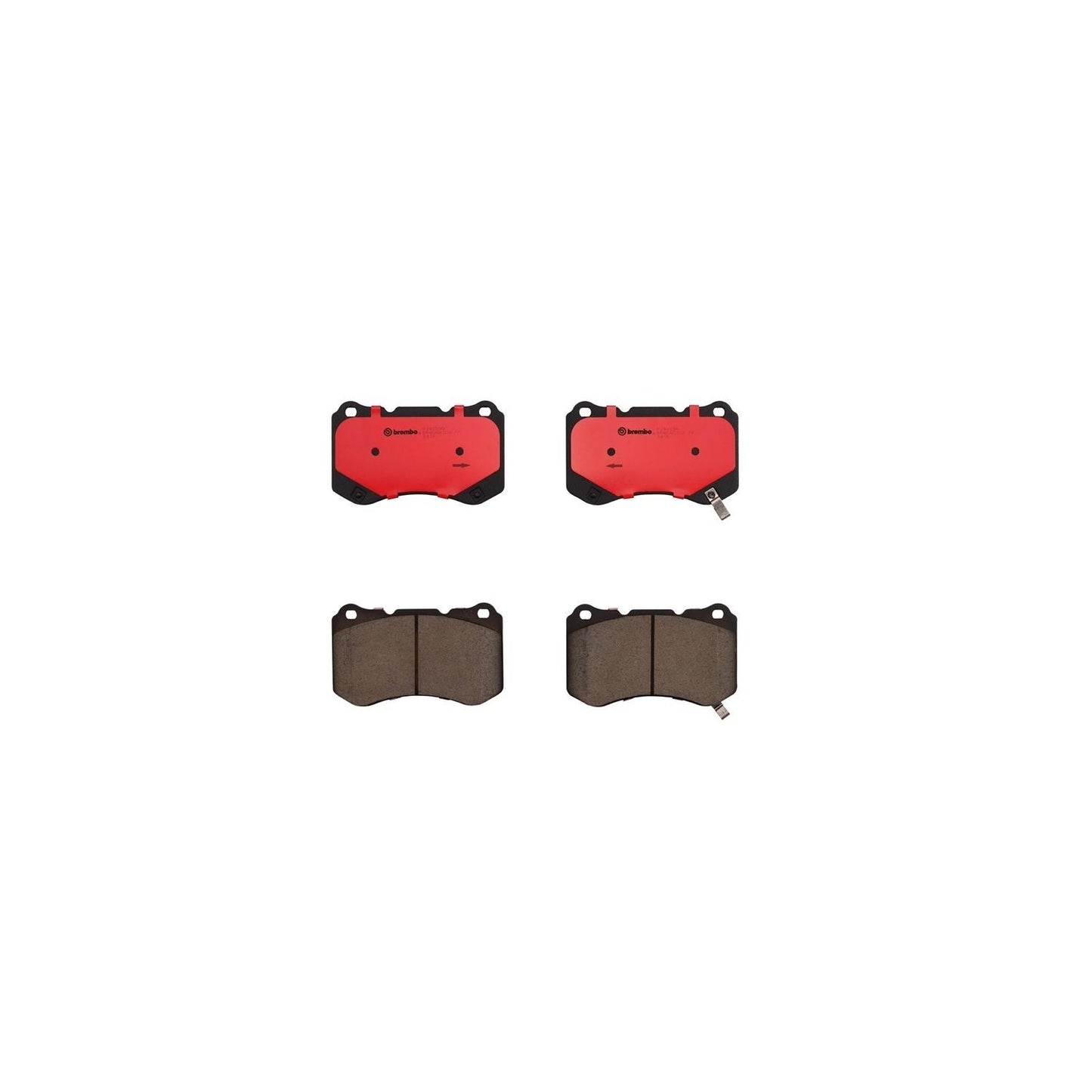 Brembo 04-08 Acura TL Front Premium NAO Ceramic OE Equivalent Pad