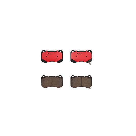 Brembo 04-08 Acura TL Front Premium NAO Ceramic OE Equivalent Pad