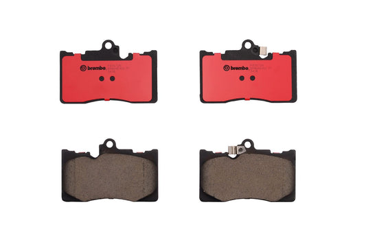 Brembo 16-17 Lexus GS200t/18-19 GS300/07-11 GS350 Premium NAO Ceramic OE Equivalent Pad - Front