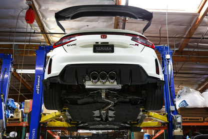 Remark Sports Touring Q-Spec Triple Tip Catback & Front Pipe | 2023+ Honda Civic Type-R (RK-C3076H-09Q)
