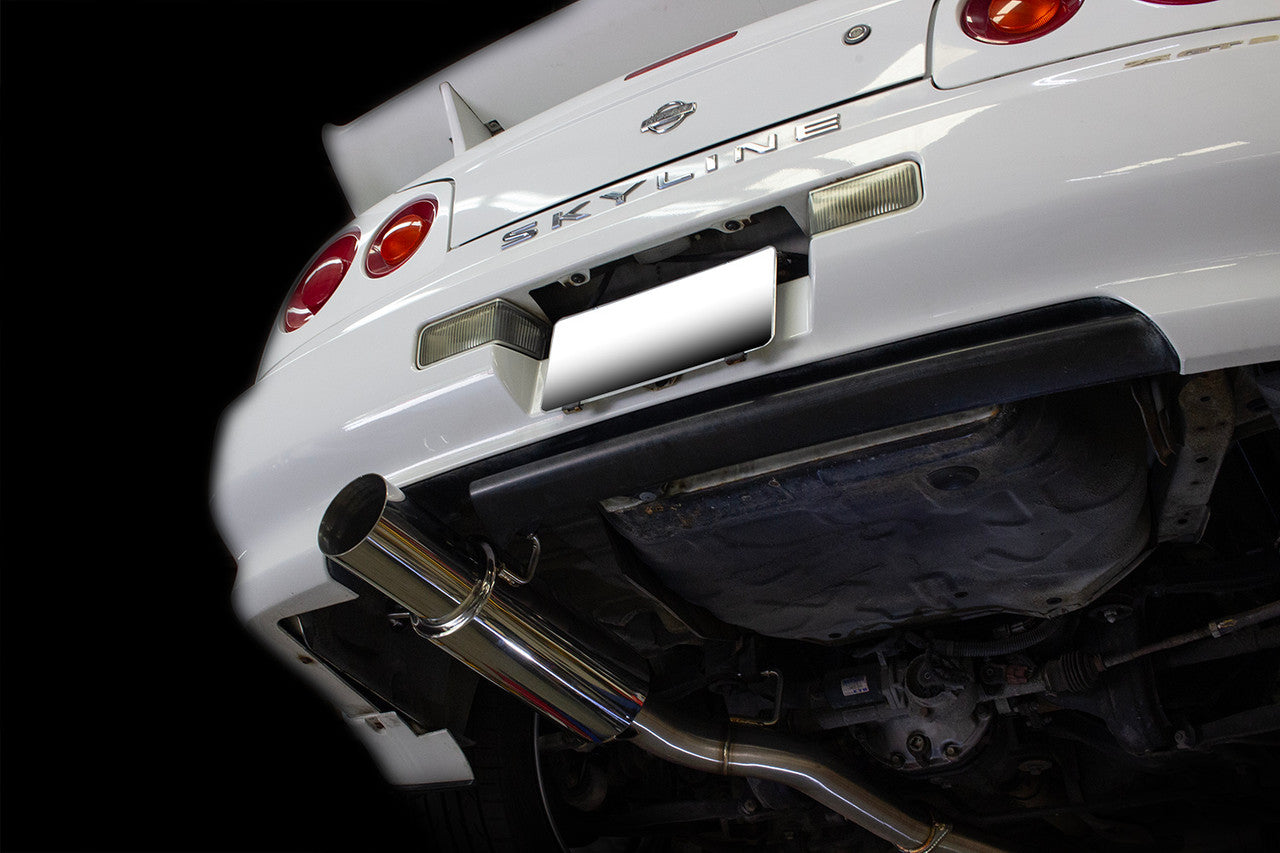 ISR GT R34 25GTT Single Exhaust For Nissan R34 2 Door