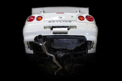 ISR GT R34 25GTT Single Exhaust For Nissan R34 2 Door
