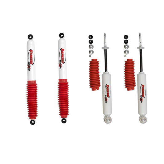 Rancho RS5000X Gas Shocks Set - 1995-2004 Toyota Tacoma RWD