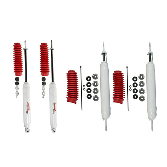 Rancho RS5000X Gas Shocks Set w/2-4" lift - 1977-1979 Ford F-150 4WD SuperCab