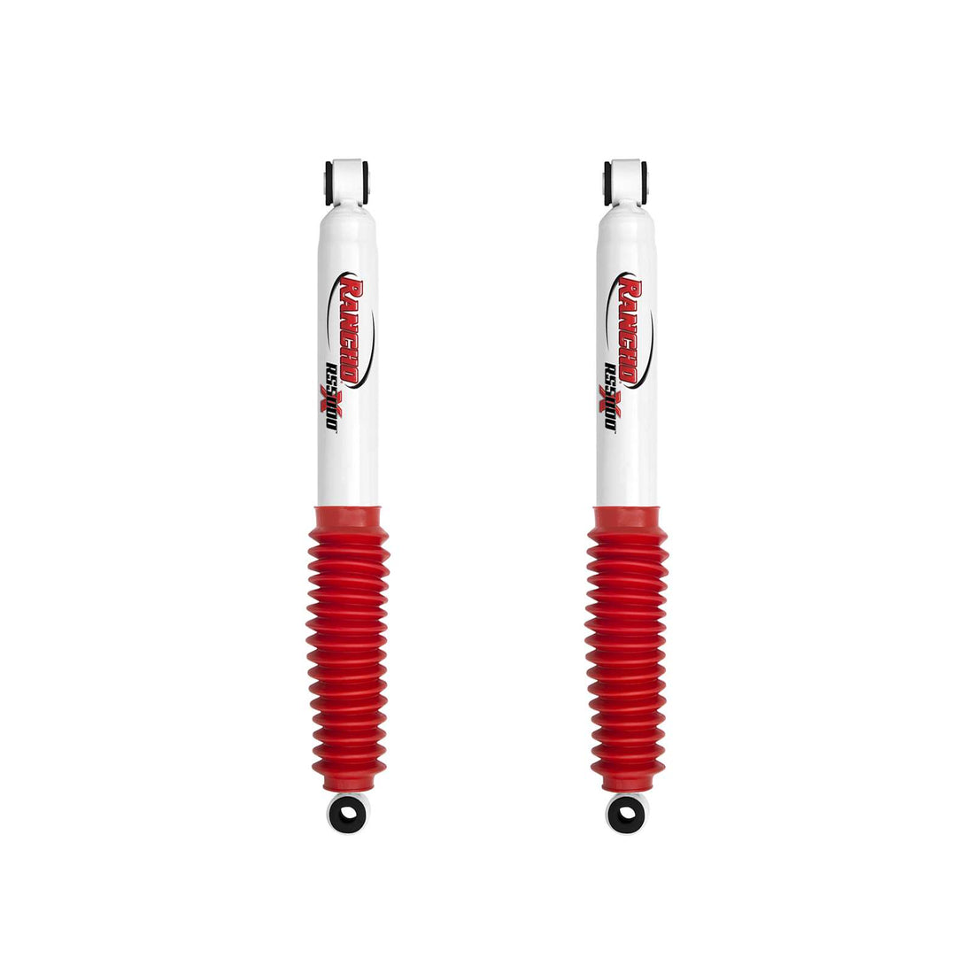 Rancho RS5000X Gas Shocks Rear Pair w/0" lift - 2017-2026 Ford F-250 Super Duty RWD