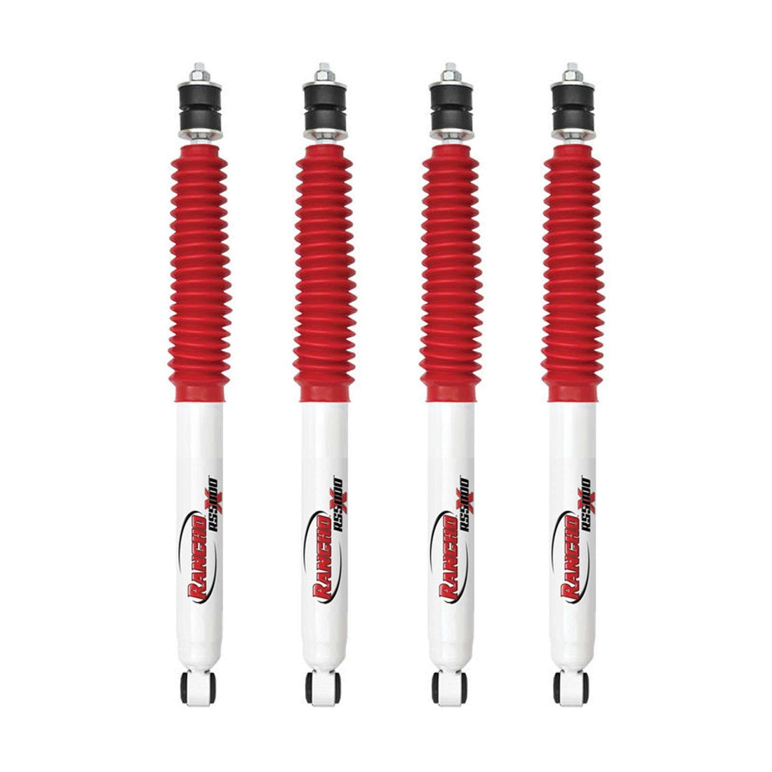 Rancho RS5000X Gas Shocks Set - 1953-1979 Jeep CJ6 4WD