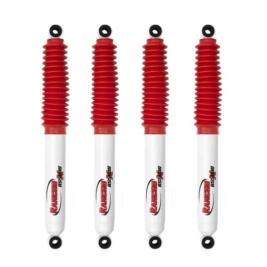 Rancho RS5000X Gas Shocks Set w/0" lift - 1965-1974 Jeep DJ5 RWD