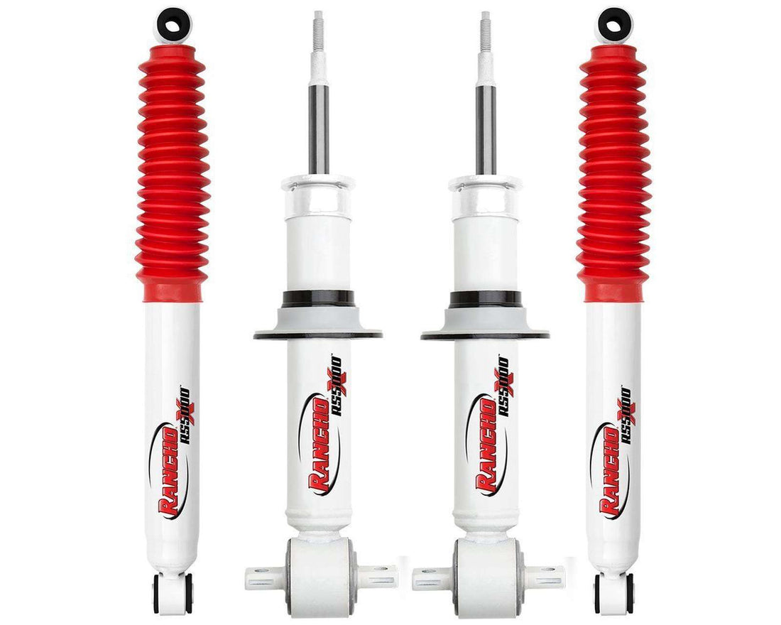 Rancho RS5000X Gas Strut & Shocks Set - 2014-2020 Ford F-150 RWD