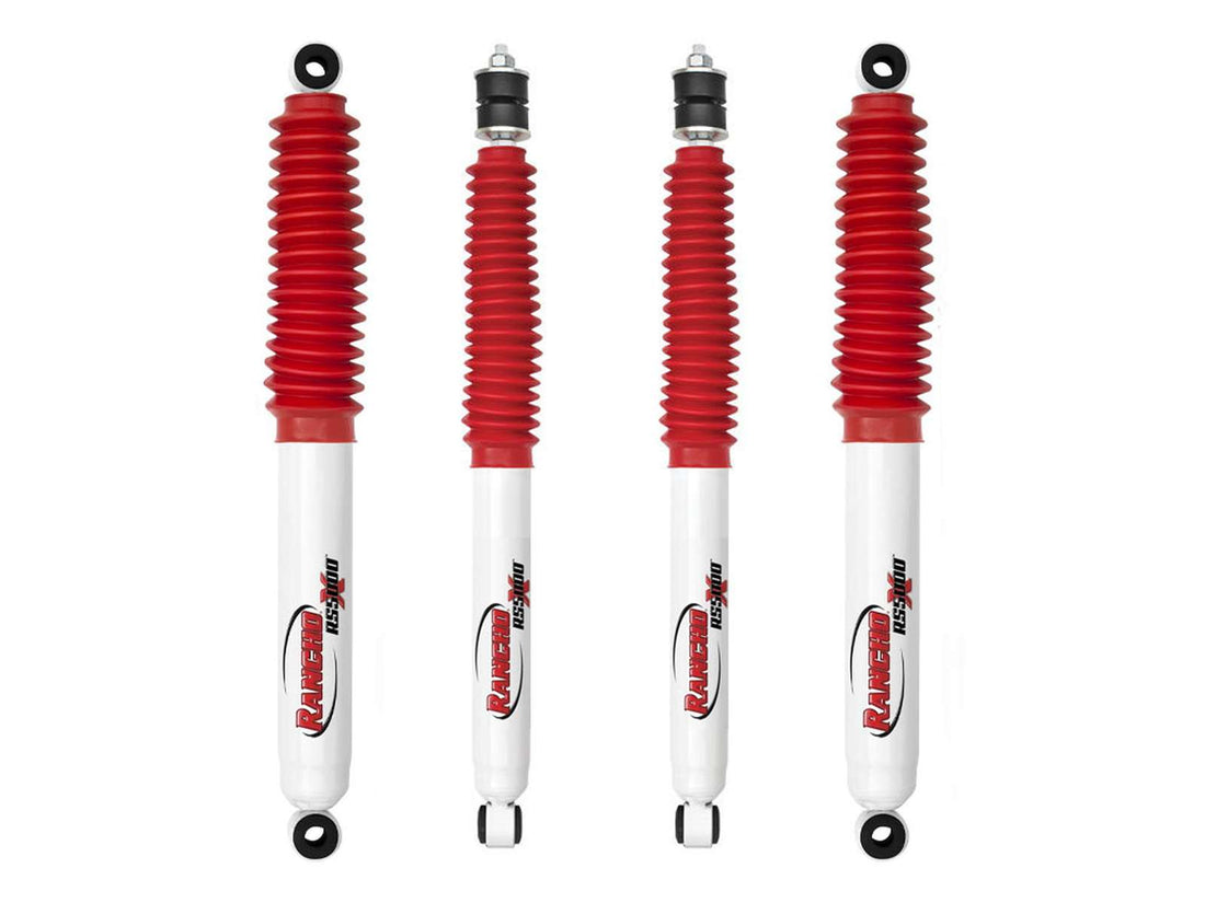 Rancho RS5000X Gas Strut & Shocks Set w/4-6" lift - 2014-2018 Chevrolet Silverado 1500 4WD