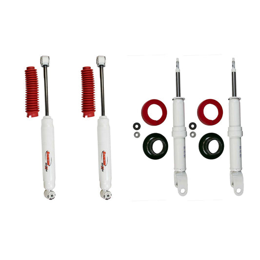 Rancho RS5000X Gas Strut & Shocks Set w/0" lift - 2010-2011 Dodge Dakota 4WD RWD