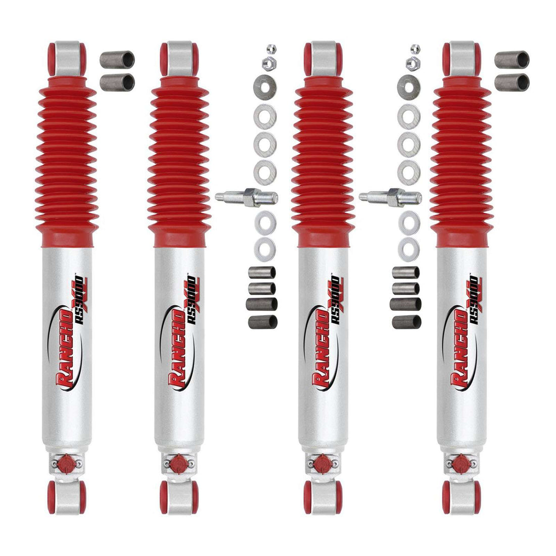 Rancho RS9000XL Adjustable Shocks Set w/0" lift - 1964-1981 Toyota Land Cruiser FJ43 4WD Wagon Only