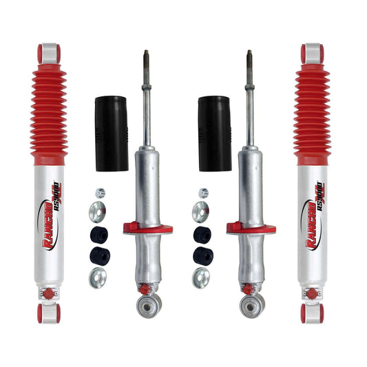 Rancho RS9000XL Adjustable Strut & Shocks Set w/0" lift - 1995-2004 Toyota Tacoma 4WD Ext Cab