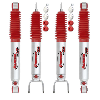 Rancho RS9000XL Adjustable Shocks Set w/0" lift - 1999-2006 GMC Sierra 1500 RWD w/Torsion