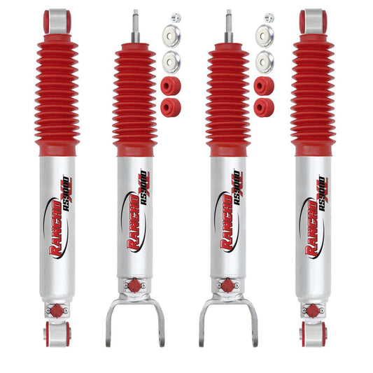 Rancho RS9000XL Adjustable Shocks Set w/0" lift - 1999-2006 GMC Sierra 1500 RWD w/Torsion