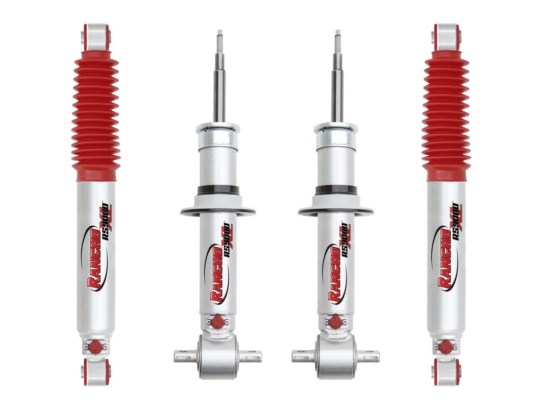Rancho RS9000XL Adjustable Strut & Shocks Set w/0" lift - 2005-2021 Nissan Frontier 4WD RWD