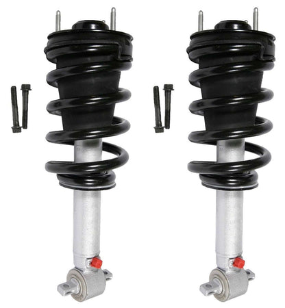 Rancho Quicklift Leveling Strut Front Pair w/2" lift - 2007-2014 Chevrolet Suburban 1500 4WD RWD w/Air Leveling