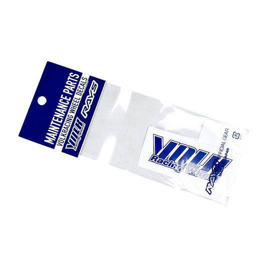 Volk Racing TE37 Repair Disk Sticker Blue (SET)