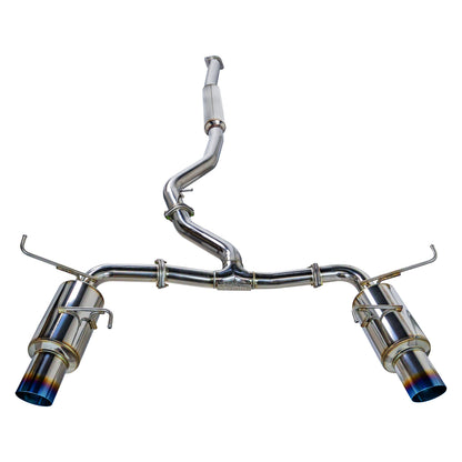 Remark RK-C2076S-01TC Dual Cat-Back Exhaust For Subaru WRX/STI (15-21)