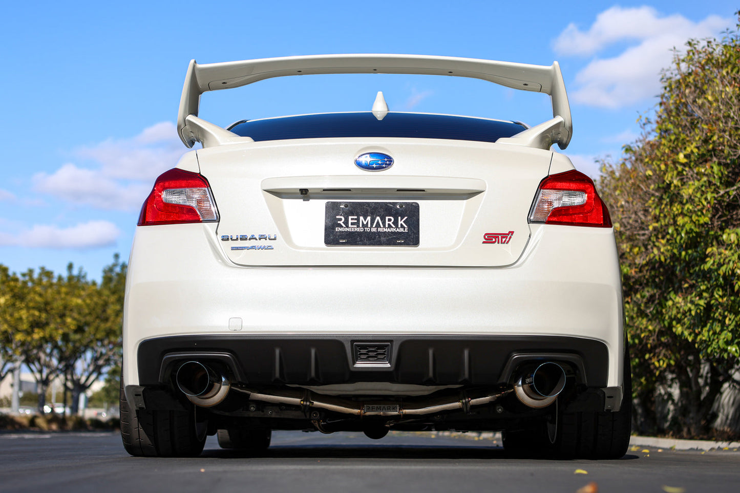 Remark RK-C2076S-01TC Dual Cat-Back Exhaust For Subaru WRX/STI (15-21)