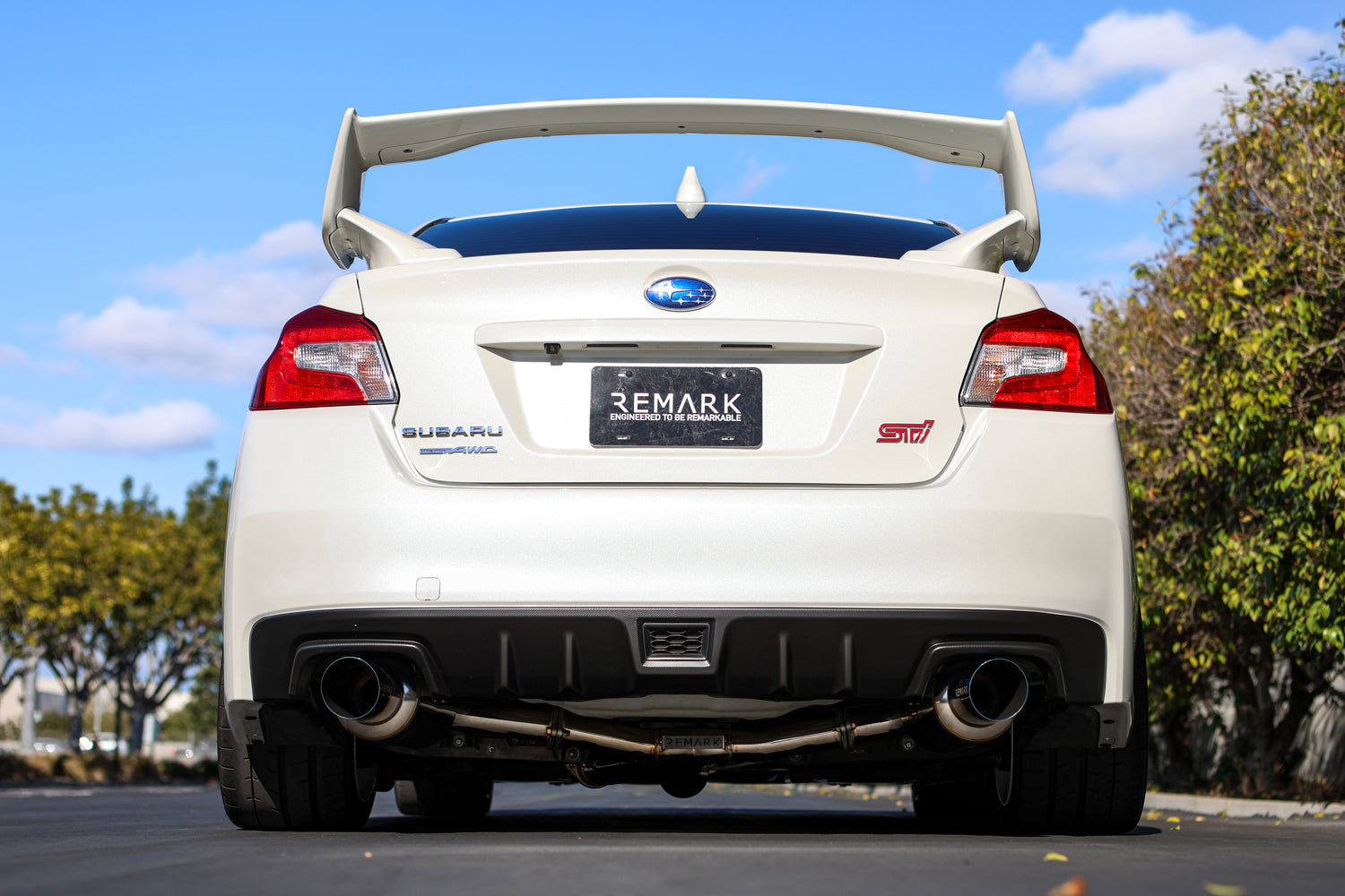 Remark RK-C2076S-01TC Dual Cat-Back Exhaust For Subaru WRX/STI (15-21)