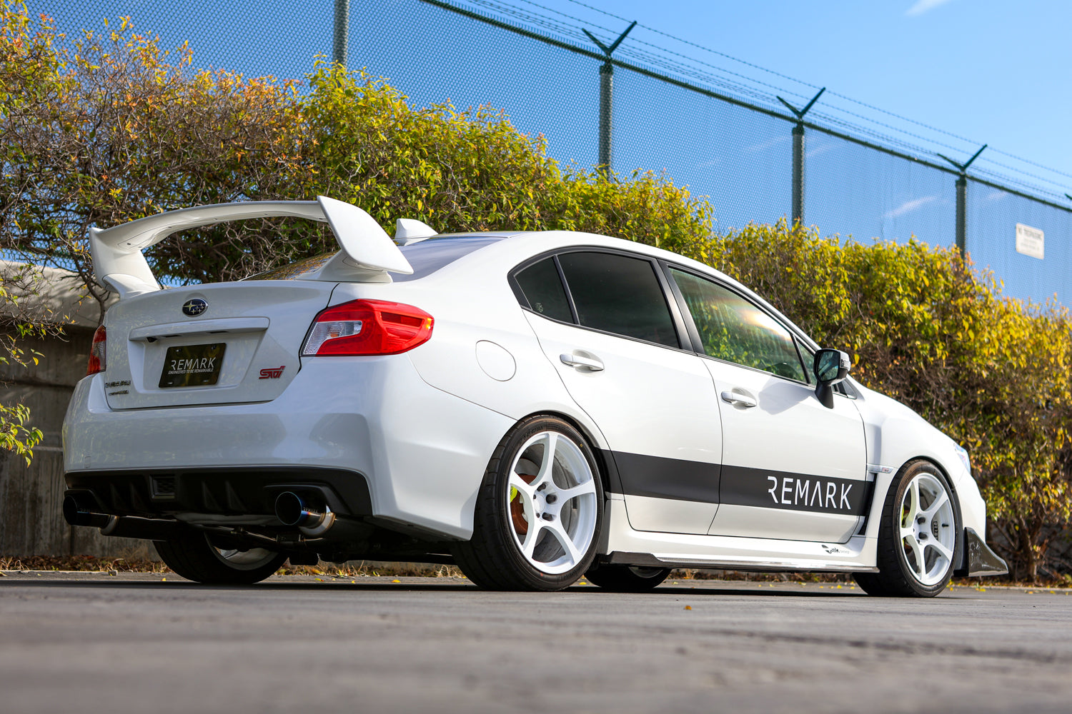 Remark RK-C2076S-01TC Dual Cat-Back Exhaust For Subaru WRX/STI (15-21)