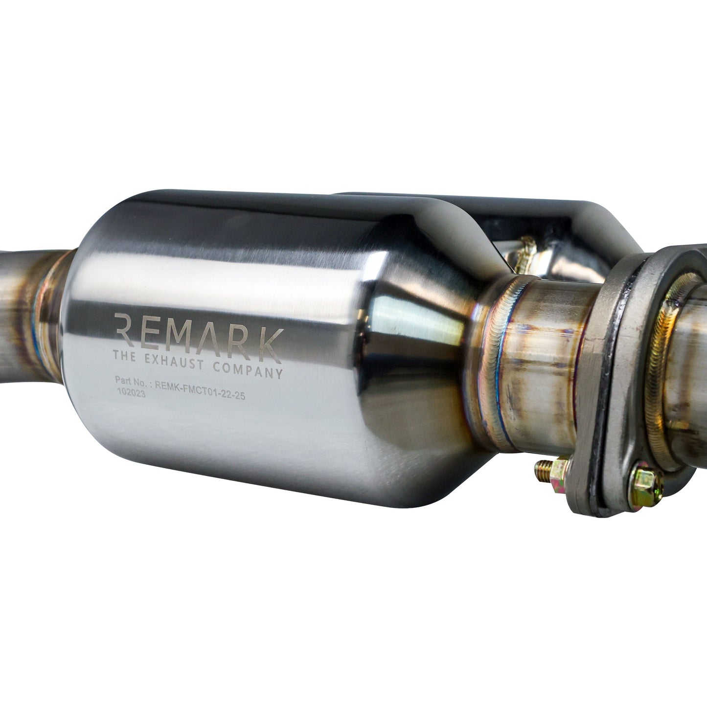 REMARK RO-CPCE5-C High-Flow Cat & Resonated Mid-Pipe for 22-24 Lexus IS500 5.0L