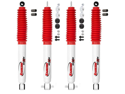 Rancho RS5000X Gas Shocks Set w/1-2.5" lift - 1998-2011 Ford Ranger 4WD RWD w/Torsion