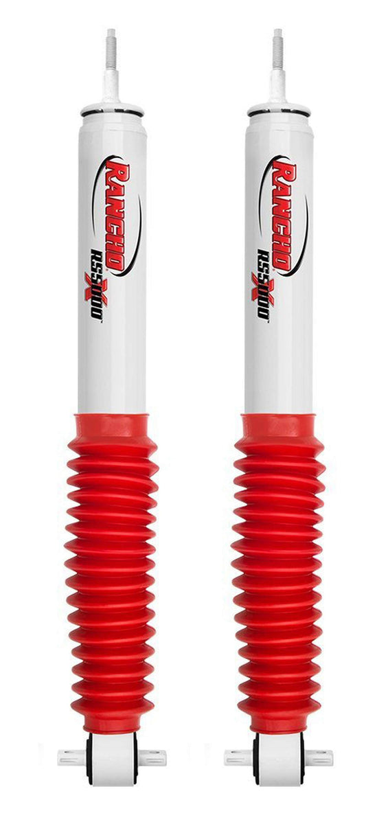 Rancho RS5000X Gas Shocks Front Pair w/0" lift - 1997-2004 Dodge Dakota RWD