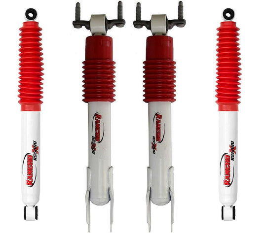Rancho RS5000X Gas Shocks Set w/5-6" lift - 2011-2019 GMC Sierra 3500 HD 4WD RWD