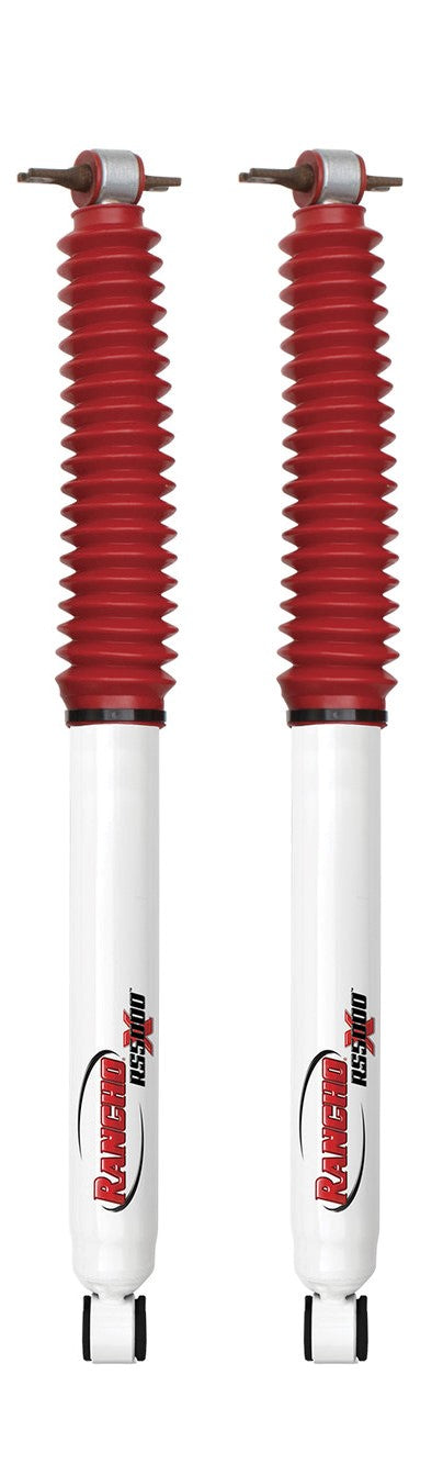 Rancho RS5000X Gas Shocks Rear Pair - 1983-2004 Chevrolet S10 4WD Mid Size