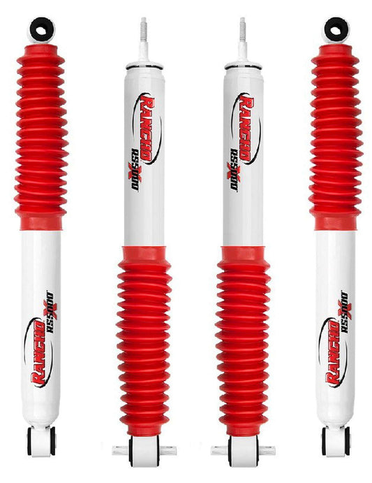 Rancho RS5000X Gas Shocks Set w/0" lift - 1997-2002 Ford Expedition RWD