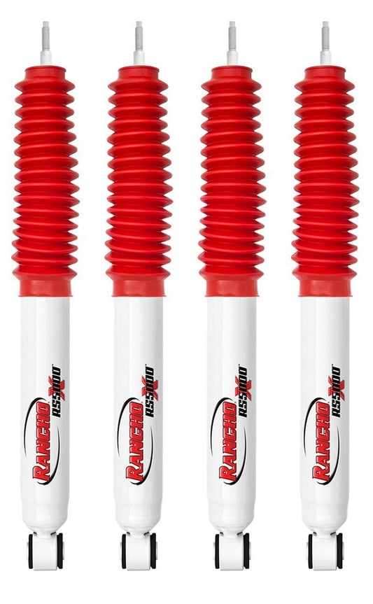 Rancho RS5000X Gas Shocks Set w/2-4" lift - 1970-1979 Ford F-150 4WD RWD