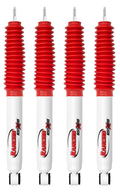 Rancho RS5000X Gas Shocks Set - 1990-1995 Toyota 4Runner 4WD RWD