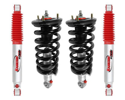 Rancho Quicklift Leveling Strut + RS9000XL Adjustable Shocks Set w/1.75" lift - 2004-2015 Nissan Armada 4WD RWD