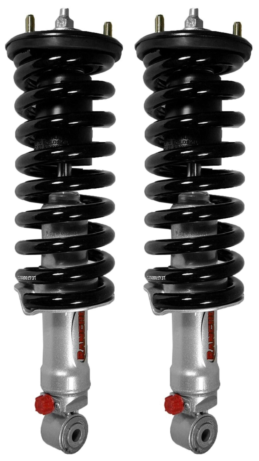 Rancho Quicklift Leveling Strut Front Pair w/2" lift - 2005-2015 Nissan Xterra 4WD RWD