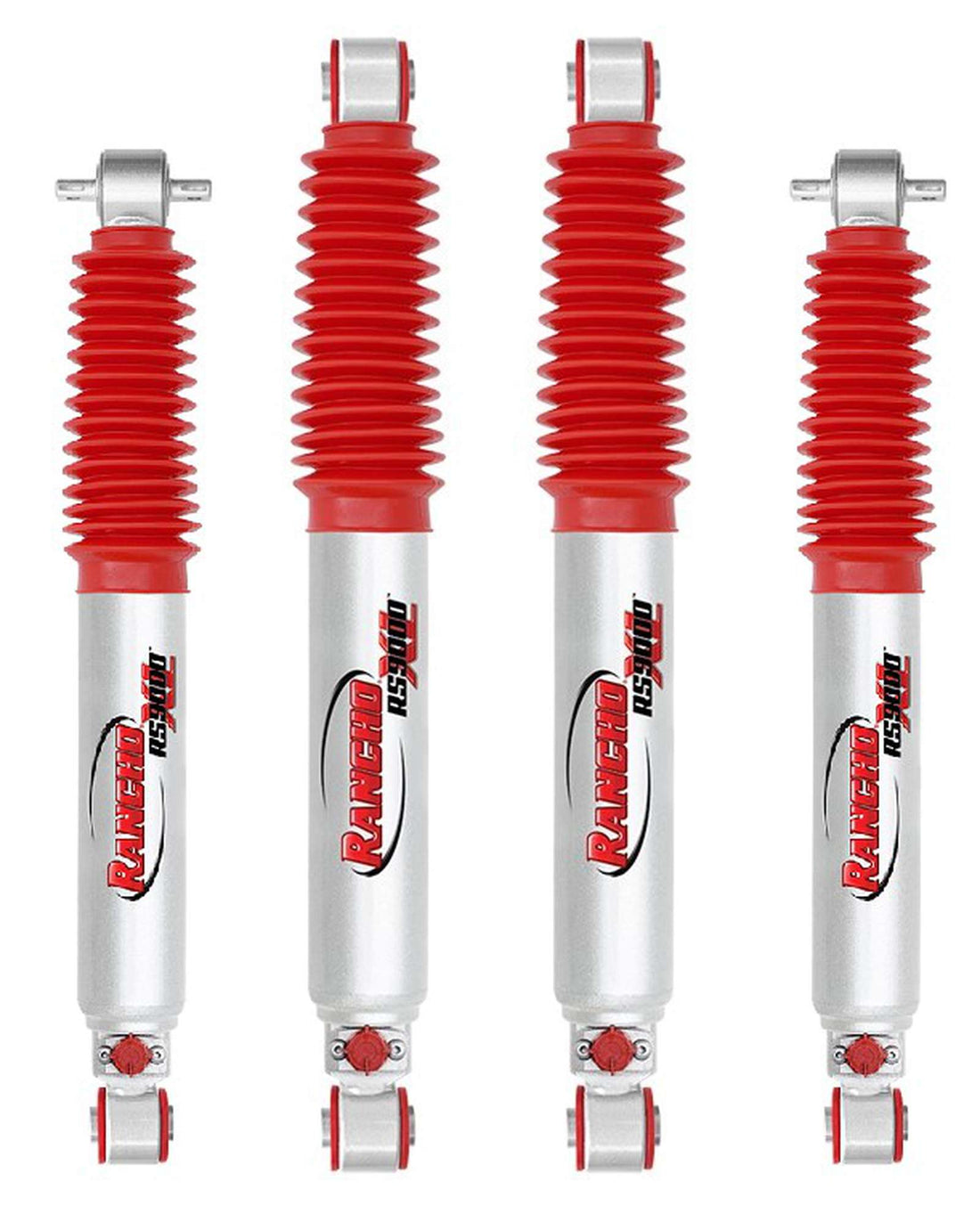 Rancho RS9000XL Adjustable Shocks Set w/2.5-4" lift - 1988-2000 Chevrolet K2500 4WD 8 Lug