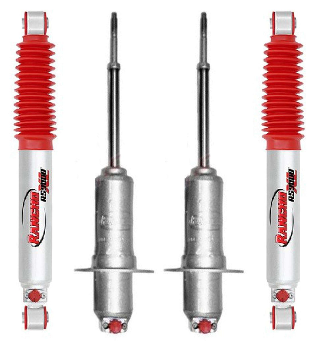 Rancho RS9000XL Adjustable Strut & Shocks Set w/0" lift - 2002-2012 Jeep Liberty 4WD RWD