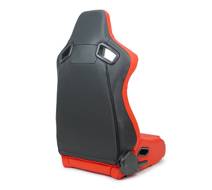 NRG Reclinable Racing Seat Omega in Vinyl
