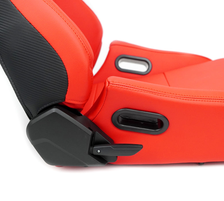 NRG Reclinable Racing Seat Omega in Vinyl