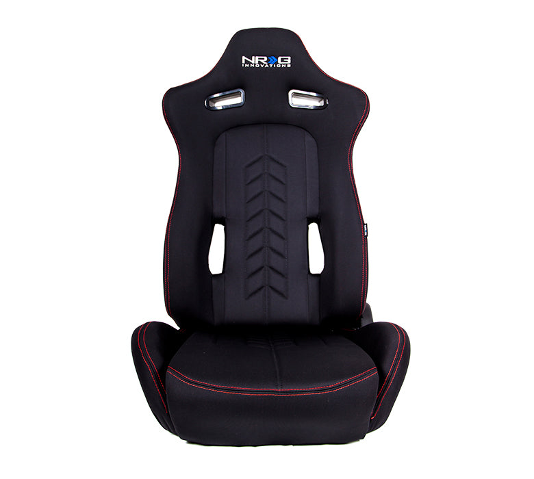 NRG Reclinable Racing Seat Arrow in Cloth