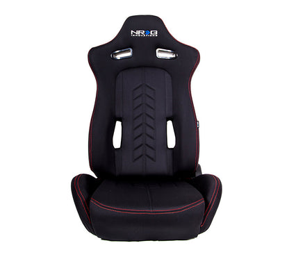 NRG Reclinable Racing Seat Arrow in Cloth
