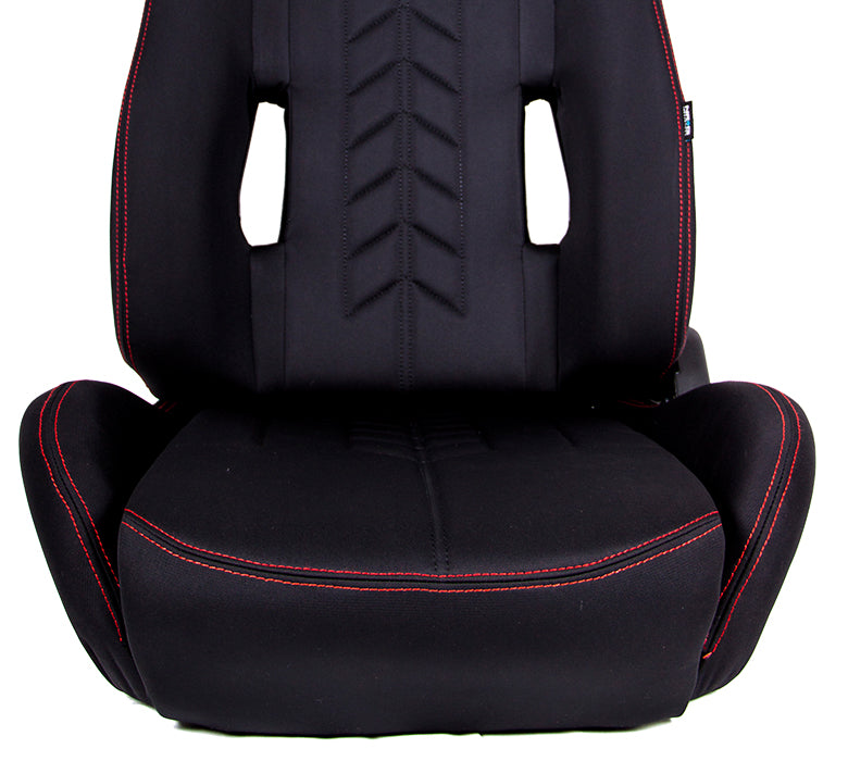 NRG Reclinable Racing Seat Arrow in Cloth