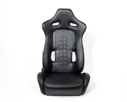 NRG Reclinable Racing Seat Arrow in Vinyl