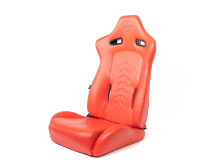 NRG Reclinable Racing Seat Arrow in Vinyl
