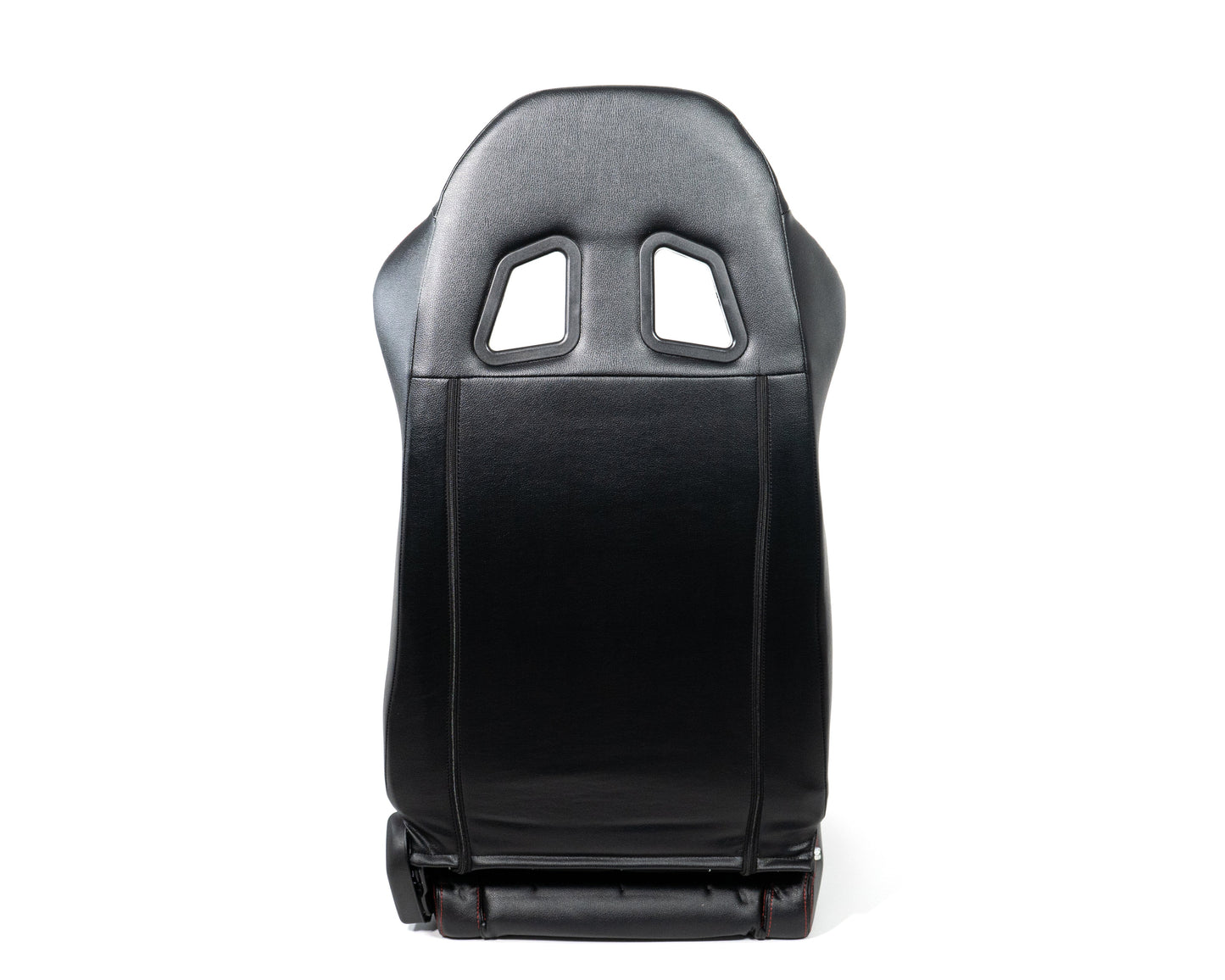 NRG Reclinable racing Seat Red Stitching